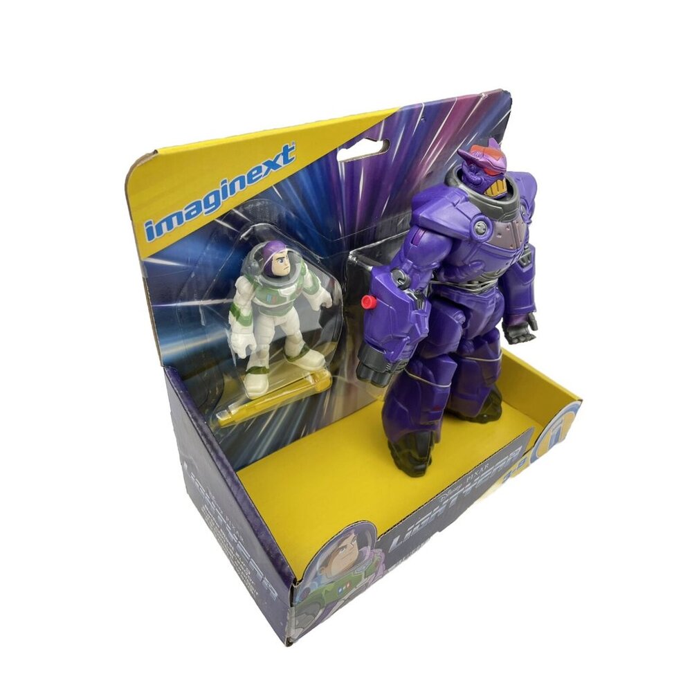 Imaginext Disney Pixar LIGHTYEAR  BUZZ & BATTLE BLAST ZURG Action Figures - Picture 3 of 6